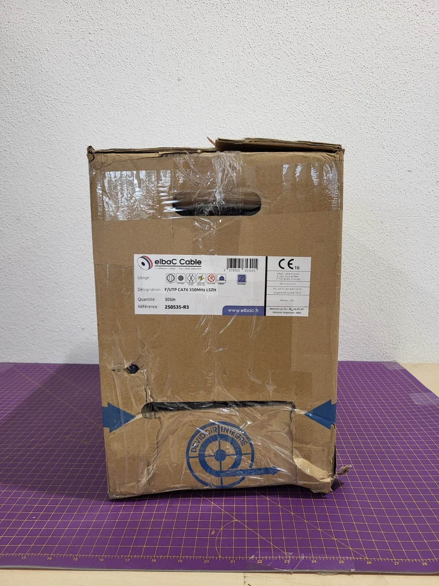 ELBAC 250535-R3 F/UTP CAT6 Cable 350 M (0,74€/Meter) | eBay 