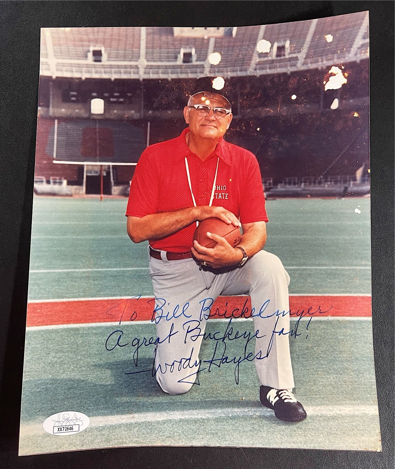Woody Hayes Autographed Memorabilia | Signed Photo, Jersey ...