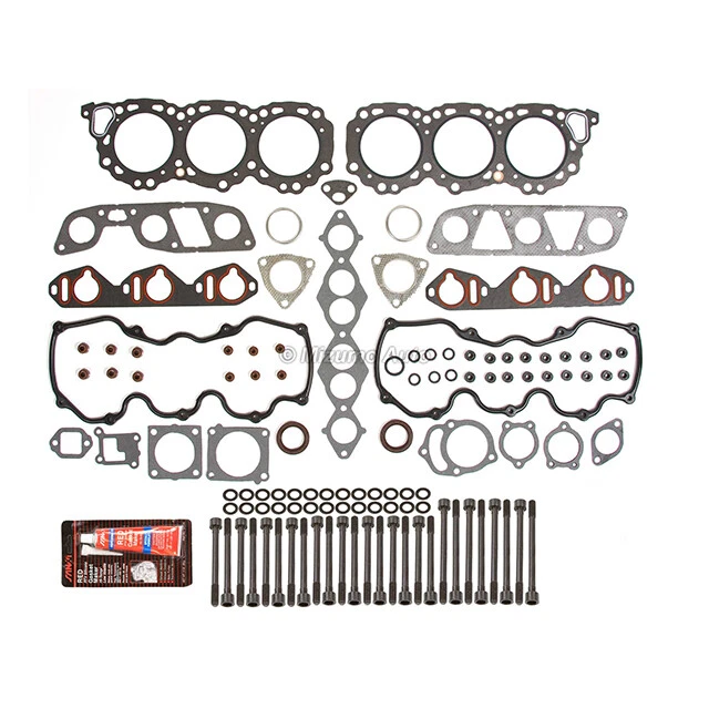 Head Gasket Set Bolts Lifters Fit 95-98 Nissan Quest Mercury 3.0 SOHC VG30E - Image 3 of 4