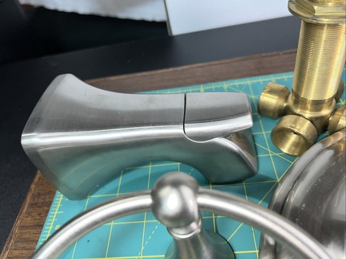 Moen Bridgeford Gebürstetes Nickel 1 Griff Bad Trim Kit-2ea Ventile-Duschkopf & Zapfen - Bild 9 von 11