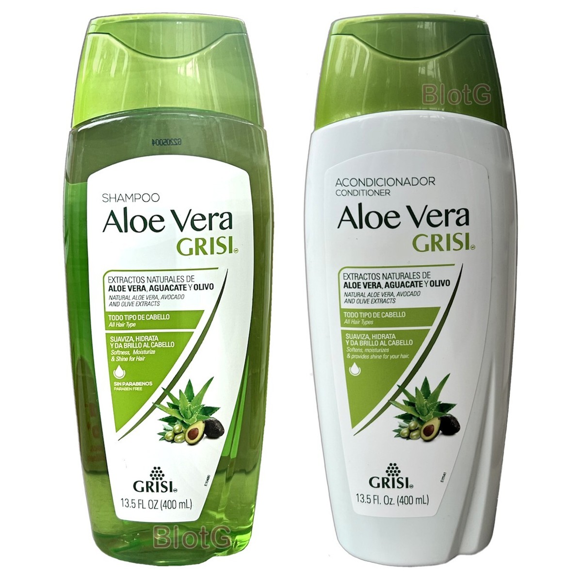 Grisi Aloe Vera Shampoo, 13.5 fl oz