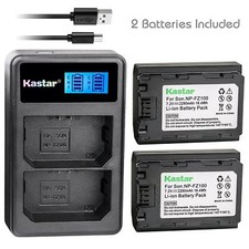 NP-FZ100 Battery LCD Charger for Sony Alpha 9R, a9S, A7R III, A7R3, ILCE-7RM3