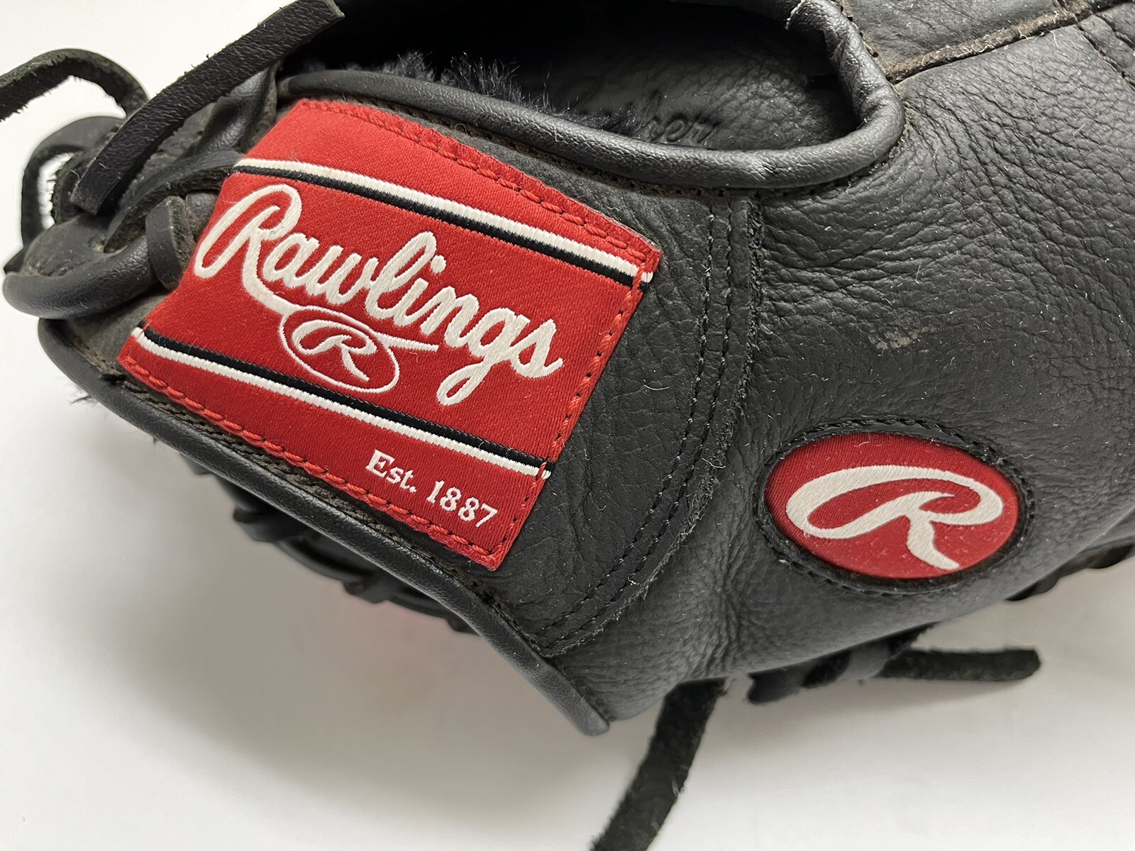 Rawlings PCM30T Lite Toe Baseball Glove Catchers Mitt Black/Orange 33