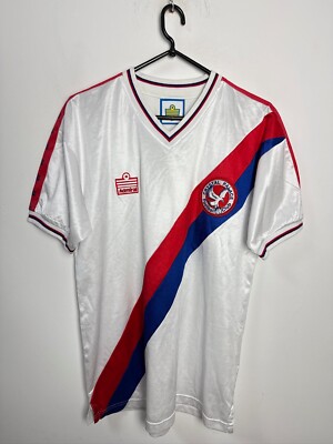 CRYSTAL PALACE 1978/1980 HOME FOOTBALL SHIRT ADMIRAL RETRO TRIKOT GRÖSSE M ERWACHSENE