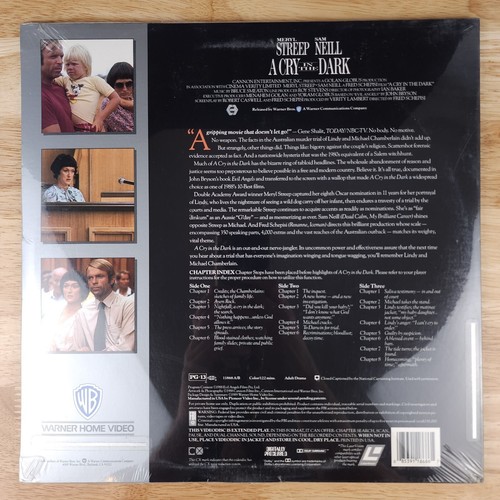 A Cry In The Dark Laserdisc LD Movie Extended Play Warner Home Video Sealed - Picture 6 of 13