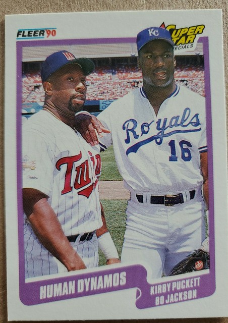 1990 Fleer Bo Jackson Kirby Puckett 635 Baseball Card EBay