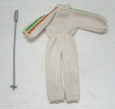 TUTA SCI BIANCA Vintage anni '70 Probabilmente di BIG JIM