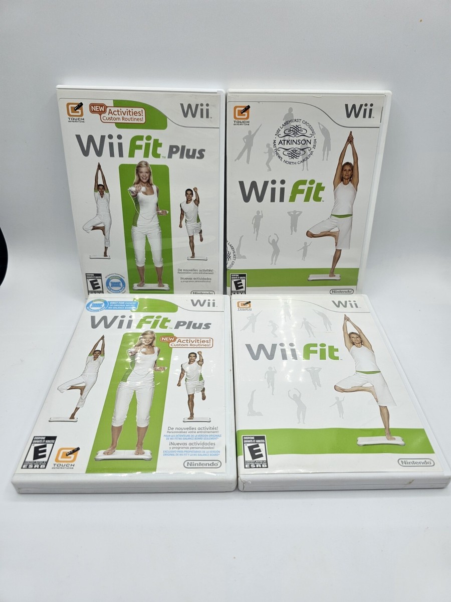 Nintendo Wii Lot Of Wii Fitness Games Wii Fit Bundle Games Lot 4
