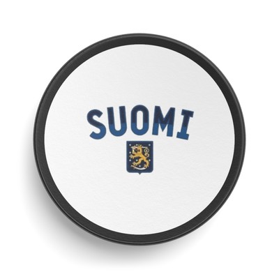 2025 4 Nations Face-Off Finland Hockey Club Hockey Puck