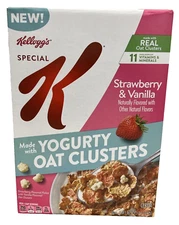 Kellogg's Special K Strawberry & Vanilla Yogurty Oat Clusters Cereal 13.3 oz
