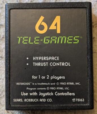 Asteroids - 64 Tele-Games [Atari 2600]