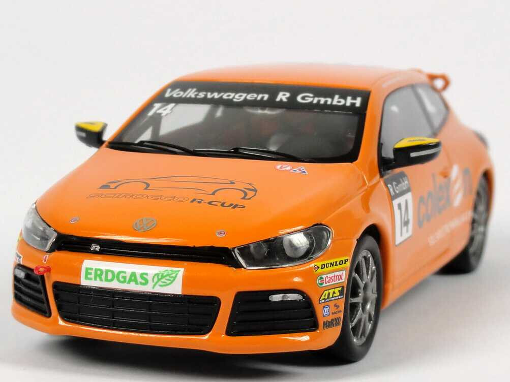 【VW特注】1/43 Scirocco R-Cup,Autostadt ミニカー ☆VW Sciroco R-Cup☆ Autostadt 1/43 ミニカー - メルカリ