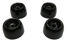 Piedini di plastica rotondi set da 4 per sotto fisarmonica