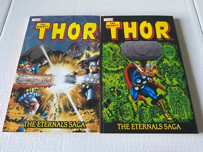 Thor Eternals Saga Vol 1 2 Paperback TPB/Graphic Novel Lot Set Marvel Comics