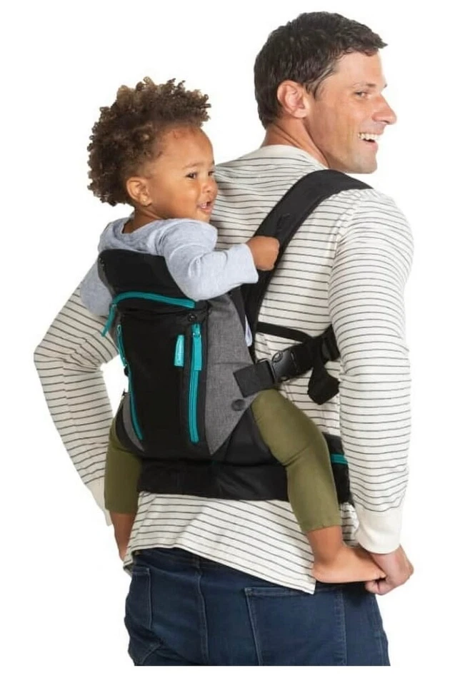 Portabebés 4 en uno portabebés/niño pequeño 8 a 40 libras Foto 3 de 4