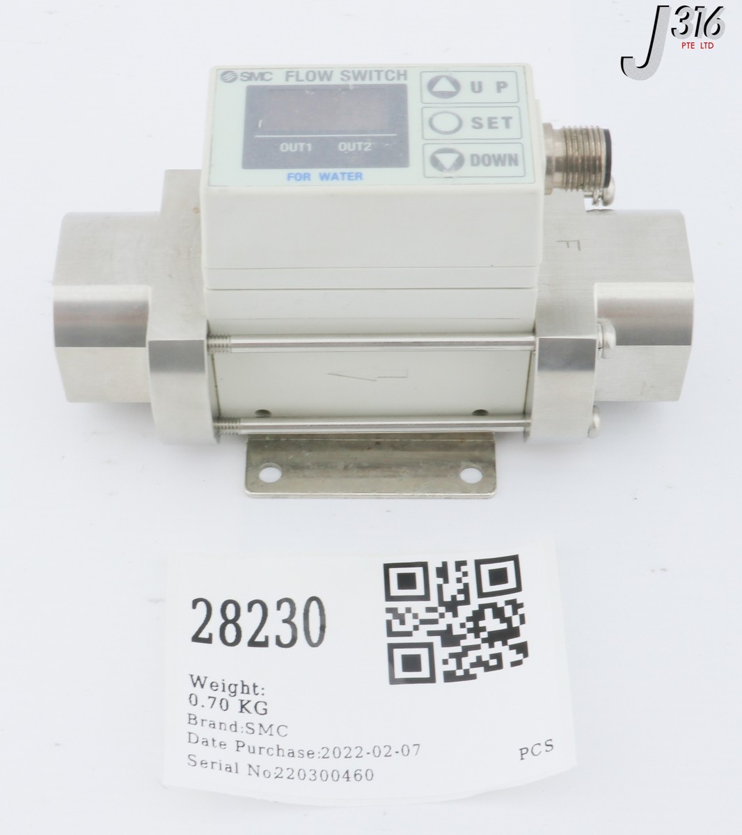 28230 SMC FLOW SWITCH PF2W740-F04-67 | eBay