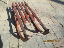 Antique Wood DAVOS Sled Sleigh 40" Long