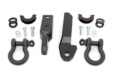 Rough Country GM Tow Hook Shackle Conversion Kit D-Ring 88-98 C1500 K1500