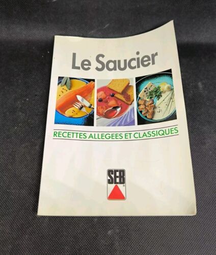 SEB LE SAUCIER Livre Recettes Allégées Et Classique  - Photo 1/2