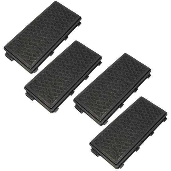 4X Hqrp Filter FüR Miele Airclean 50, HA500 09616110 SF-AA50 SF-HA50 SF-AAC50-image