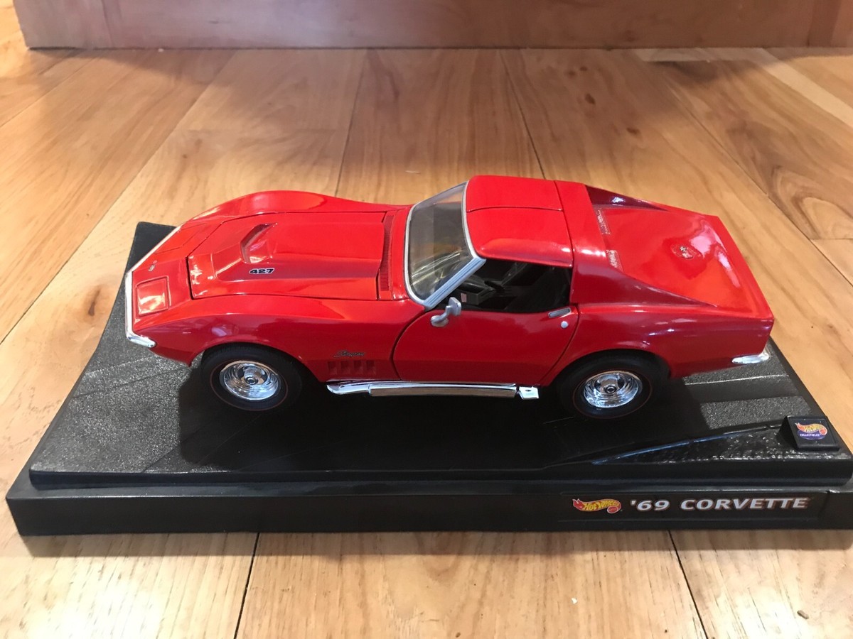 1998 Hot Wheels Red '69 Corvette stingray ZL1 427 Diecast 1