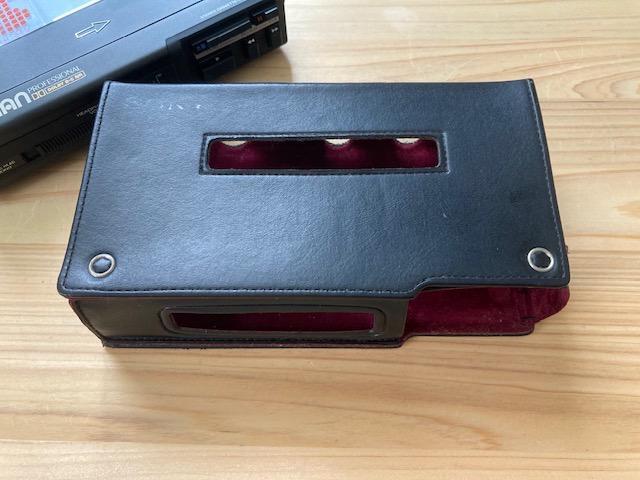 Rare Sony WM-D6C Walkman Professional Leather Case Rare Sony WM-D6C Walkman Professional Leather Case