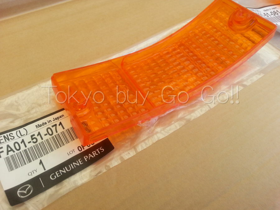 MAZDA RX7 Front Comb Turn Signal Lens LH+RH set NEW Genuine OEM Parts