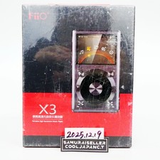 FiiO X3 2ND Generation Digital Audio Music Player Silver from Japan NEW