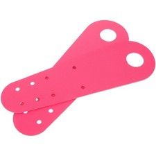 1Pair Pink Roller Skate Toe Guards Durable Protector Covers for Home Use