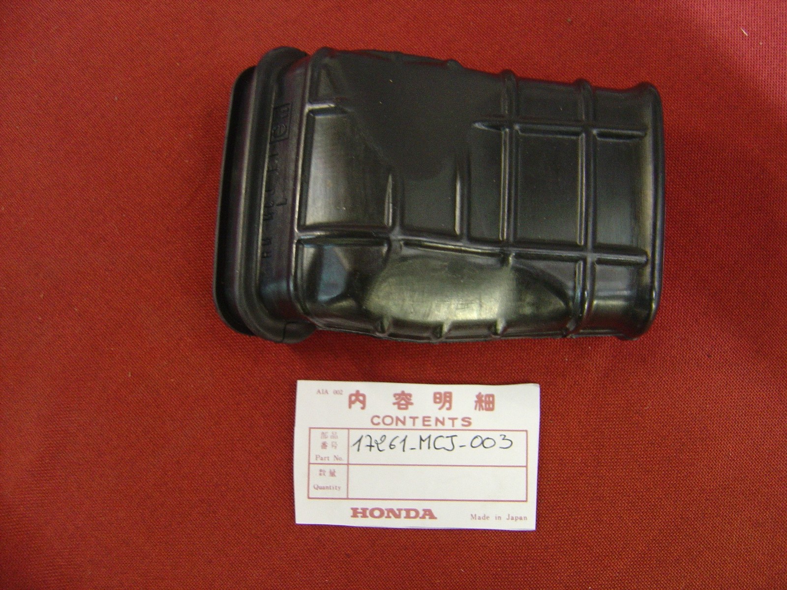 Manchon de boite à air CBR900RRY durable compatible moto Fireblade 2000-2001