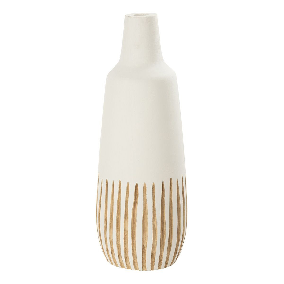 Vase en bois Ying 56cm pour meubler un coin vide avec elegance naturelle