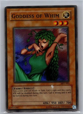 Goddess of Whim MP1-003 Super Rare McDonald's Promo TCG Card