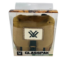 New Vortex Glasspak Binocular Harness Coyote Brown Bag Case P400