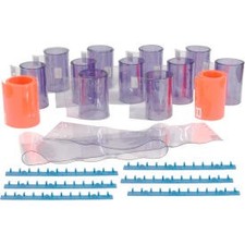 Industrial Standard Grade Smooth Clear Strip Door Curtain 9'W x 9'H  Industrial