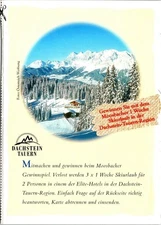 CONTINENTAL SIZE POSTCARD FINE EXAMPLE OF CVP FRANKING 100pf WEST GERMANY 1997