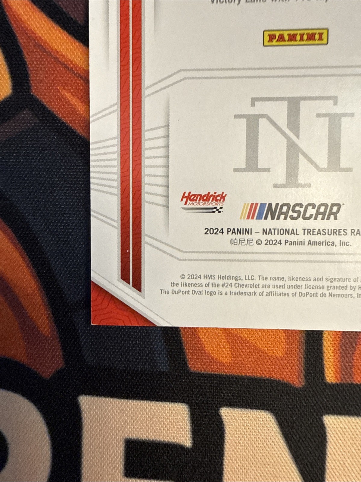 2024 Panini National Treasures Racing Darlington Dreams Jeff Gordon 1/1 view 10