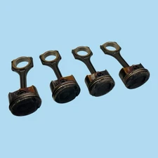 M271 Engine Piston + Connecting Rod Set OEM 12-15 Mercedes W204 C250 SLK250 1.8L