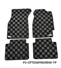 P2m Rhd Carpet Floor Mats Set For Honda Civic Ef Ej Eh Hatch Coupe Sedan 92-95