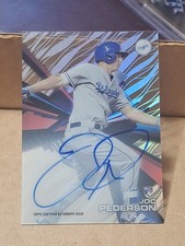 2015 JOC PEDERSON TOPPS HI TEK AUTOGRAPHED AUTO ROOKIE CARD RC #HT-JPN DODGERS . rookie card picture