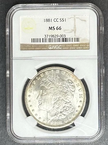 1881-CC Morgan Dollar NGC MS-66, Buy 3 Items, Get $5 Off!!