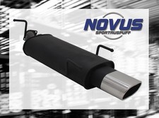 NOVUS Sportauspuff Gruppe N ESD 135 x 75mm Oval für Opel Vectra B Limo Caravan