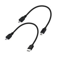 Durability Mini USB to USB C OTG Cable for Fast Cameras File Transfer Wire