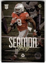 2021 Panini Luminance Trey Sermon Gold #/299 Rookie #108