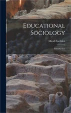 Educational Sociology: Introduction (Hardback or Cased Book)