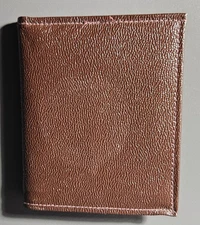 VTG Embassador Leather Goods Brown wallet Plastic card inserts