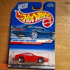 Hot Wheels 2000 First Editions #2 of 36 FERRARI 550 MARANELLO Red w/ 5SPs
