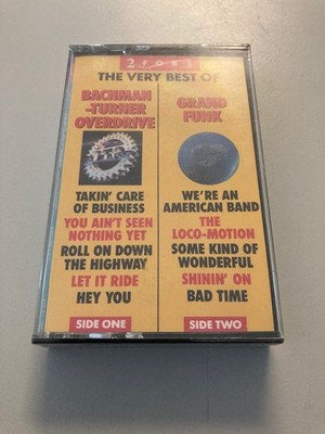 The Very Best of Bachman Turner Overdrive & Grand Funk - sealed cassette tape