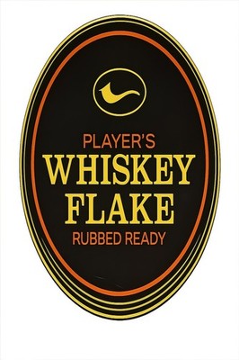   Player's Whiskey Flake Vintage Ad Poster - 16x24  Classic Tobacco Brand Art