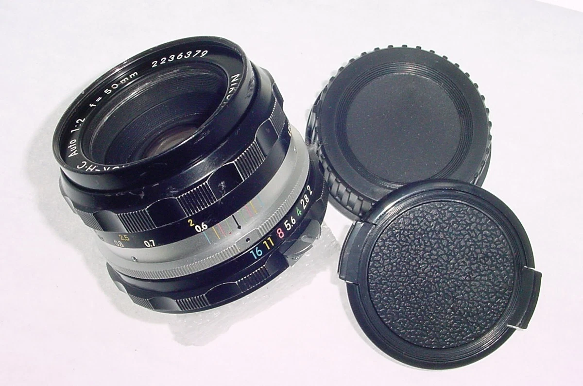Nikon f/2 Camera Lenses 50mm Focal for sale | eBay UK
