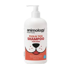 Animology Essentials Flea and Tick Dog Shampoo 500ml, Tea Tree and Neem Infused